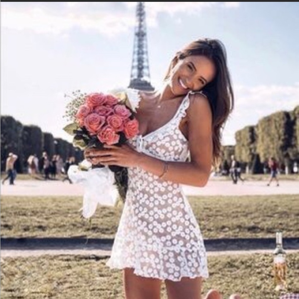 Majorelle sunbeam mini dress